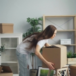 Packed moving boxes ready for a stress-free move
